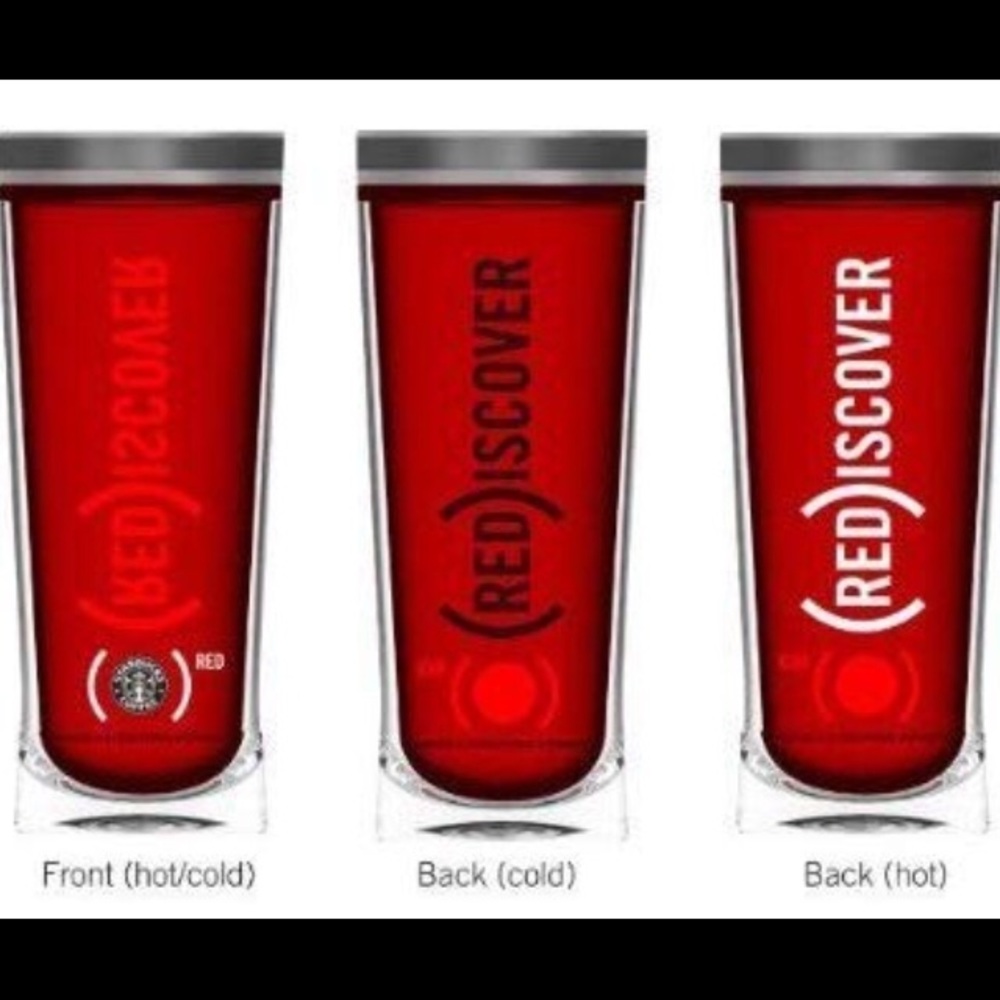NWT Starbucks (RED)ISCOVER tumbler